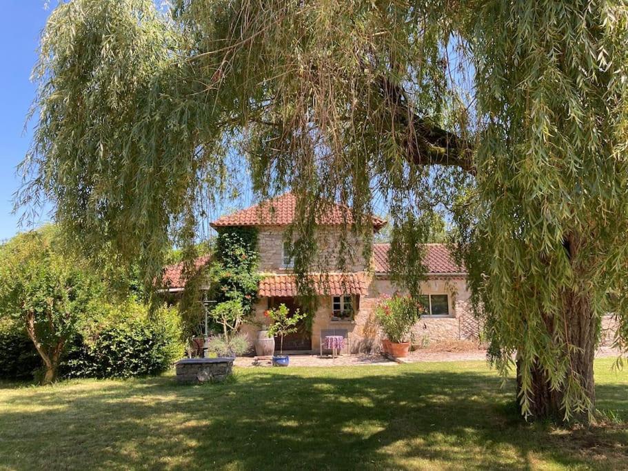 Vakantiehuis La Poire, Op Landgoed Aan De Dordogne Prudhomat Ngoại thất bức ảnh