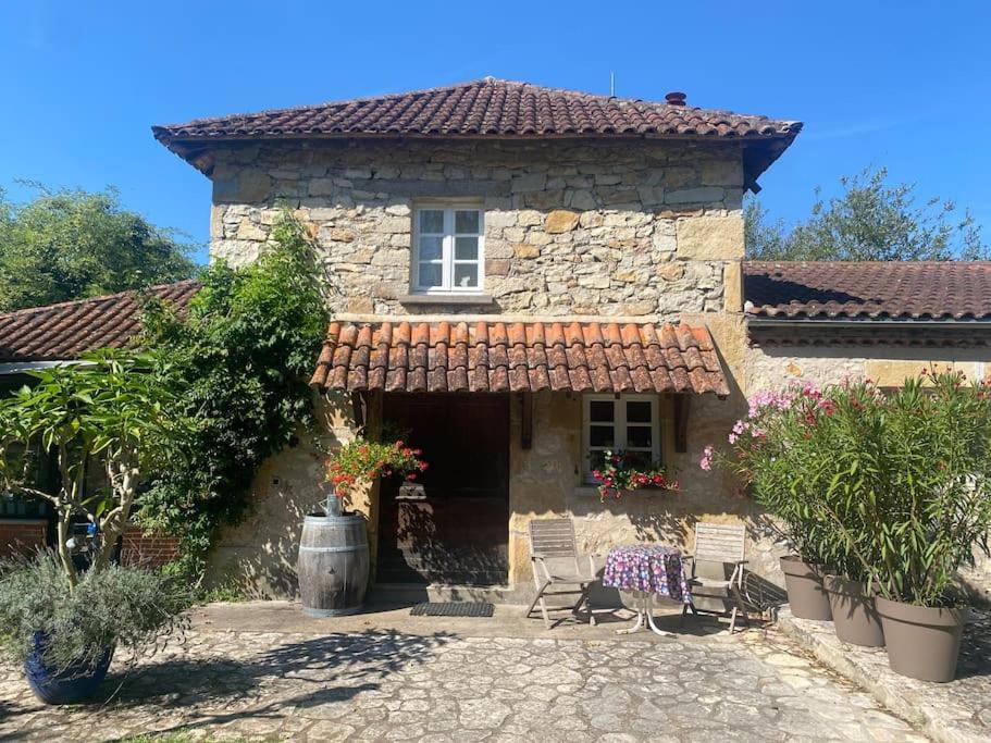 Vakantiehuis La Poire, Op Landgoed Aan De Dordogne Prudhomat Ngoại thất bức ảnh