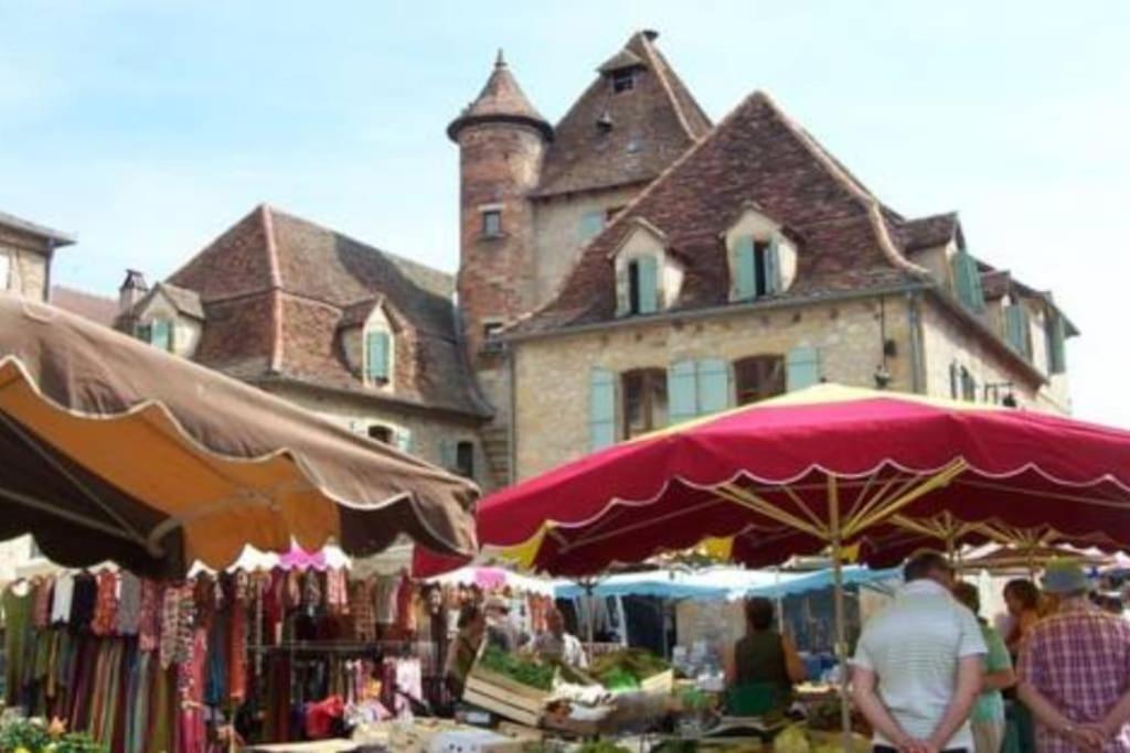 Vakantiehuis La Poire, Op Landgoed Aan De Dordogne Prudhomat Ngoại thất bức ảnh