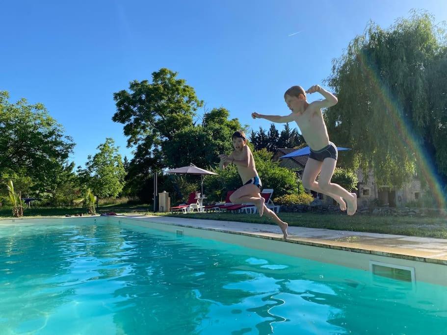 Vakantiehuis La Poire, Op Landgoed Aan De Dordogne Prudhomat Ngoại thất bức ảnh