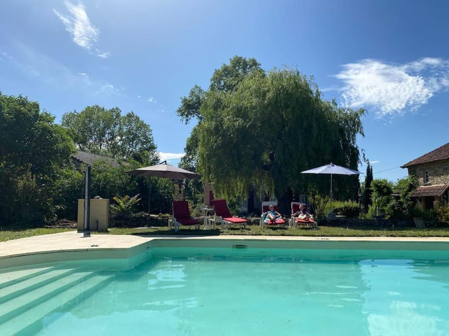 Vakantiehuis La Poire, Op Landgoed Aan De Dordogne Prudhomat Ngoại thất bức ảnh