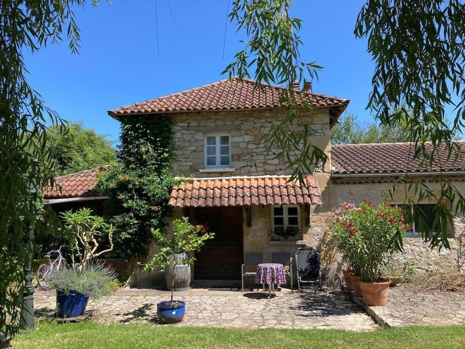 Vakantiehuis La Poire, Op Landgoed Aan De Dordogne Prudhomat Ngoại thất bức ảnh