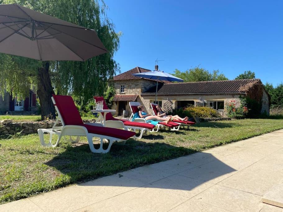 Vakantiehuis La Poire, Op Landgoed Aan De Dordogne Prudhomat Ngoại thất bức ảnh